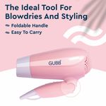 Buy GUBB Foldable 1600 Watts Hair Dryer with Hot and Cool Settings - (GB-163) Pink - 1 Pc - Purplle