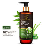 Buy Khadi Natural Neem & Aloevera Cleanser| SLS & Paraben Free - Powered Botanics(310ml) - Purplle