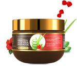 Buy Khadi Natural Hibiscus & Aloevera Hair Mask With Amla & Argan Oil- Powered Botanics - Purplle