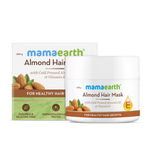 Buy Mamaearth Almond Hair Mask, For Smoothening Hair, with Cold Pressed Almond Oil & Vitamin E, for Healthy Hair Growth- 200 g - Purplle