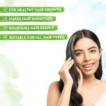 Buy Mamaearth Almond Hair Mask, For Smoothening Hair, with Cold Pressed Almond Oil & Vitamin E, for Healthy Hair Growth- 200 g - Purplle