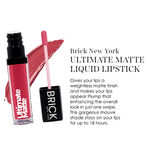 Buy Brick New York Ultimate Matte Liquid Lipstick - Cyber Pink 09 - Purplle