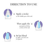 Buy Brick New York Nail Polish | Castle Blue | Long Lasting Matte Nail Paint for Women | Matte Finish 9 ml - Purplle