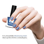 Buy Brick New York Nail Polish | Luminous Blue | Long Lasting Sugar Nail Paint for Women | Glossy Finish 9 ml - Purplle