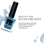 Buy Brick New York Nail Polish | Undead Coral | Long Lasting Sugar Nail Paint for Women | Glossy Finish 9 ml - Purplle