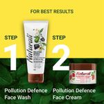 Buy Naturali Pollution Defence Face Wash with Charcoal & Avocado | Best Face Wash for Glowing Skin | Charcoal Face Wash ,100 ml - Purplle