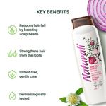 Buy Naturali Hairfall Arrest Shampoo with Red Onion & Bhringraj | Controls Hairfall | Paraben and Sulphate Free Shampoo | Hairfall Shampoo for Men & Women - Purplle