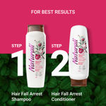 Buy Naturali Hairfall Arrest Shampoo with Red Onion & Bhringraj | Controls Hairfall | Paraben and Sulphate Free Shampoo | Hairfall Shampoo for Men & Women ,180 ml - Purplle