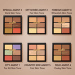 Buy Purplle Concealer Palette (Wheatish Skin), Covert Operation Guardian - Foreign Agent 6 (12 g) - Purplle
