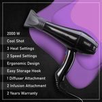 Buy Wahl 05439-024 Super Dry Hair Dryer - 2000watts - Purplle