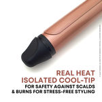 Buy Alan Truman Curl Compact - 34mm Large Hair Curler | Frizz Free Hair Curling| Curl Hold Cip For Long Lasting Curls| Suitable For Short To Mid Lengths| Wide Temperature Control Range For Every Hair Texture| Heat Resistant Clip - Purplle