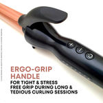 Buy Alan Truman Curl Compact - 34mm Large Hair Curler | Frizz Free Hair Curling| Curl Hold Cip For Long Lasting Curls| Suitable For Short To Mid Lengths| Wide Temperature Control Range For Every Hair Texture| Heat Resistant Clip - Purplle