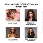 Buy Alan Truman Curl Compact - 34mm Large Hair Curler | Frizz Free Hair Curling| Curl Hold Cip For Long Lasting Curls| Suitable For Short To Mid Lengths| Wide Temperature Control Range For Every Hair Texture| Heat Resistant Clip - Purplle