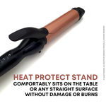 Buy Alan Truman Curl Compact - 34mm Large Hair Curler | Frizz Free Hair Curling| Curl Hold Cip For Long Lasting Curls| Suitable For Short To Mid Lengths| Wide Temperature Control Range For Every Hair Texture| Heat Resistant Clip - Purplle