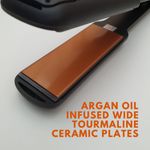 Buy Alan Truman Super-glide Wide Styler | Wide Plate Straightener| Torumaline Ceramic Plates| Easy To Glide Straightener - Purplle