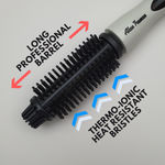 Buy Alan Truman Volumo | Immense Volume| Hair Volumising And Curling Tool| Protects Against Accidental Burns| Digital Temperatur Control| Even Heat Across the Barrel|Heat Resistant Bristles| Long Professional Barrel - Purplle
