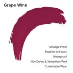 Buy Gala of London Matte Liquid Lipstick (Waterproof, Transfer Proof, Mask Proof, 12H Lasting) - 02 Grape Wine (2 ml) - Purplle