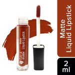 Buy Gala of London Matte Liquid Lipstick (Waterproof, Transfer Proof, Mask Proof, 12H Lasting) - 05 Brick Nude (2 ml) - Purplle
