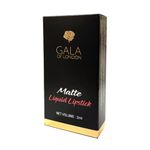 Buy Gala of London Matte Liquid Lipstick (Waterproof, Transfer Proof, Mask Proof, 12H Lasting) - 11 Mehr (2 ml) - Purplle