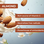 Buy Good Vibes Revitalizing Body Lotion - Almond (200 ml) - Purplle