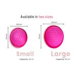 Buy Sirona Reusable Menstrual Cup Disc for Women – Large (1 Unit)| Period Disc with 100% Medical Grade Silicone | Up to 8 hour Protection | Non Toxic & Phthalate Free - Purplle