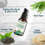 Buy WishCare 2% Salicylic Acid Serum for Reducing Acne & Blackheads with Zinc PCA, Tea Tree & Green Tea - Purplle