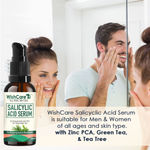 Buy WishCare 2% Salicylic Acid Serum for Reducing Acne & Blackheads with Zinc PCA, Tea Tree & Green Tea - Purplle