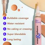Buy Blue Heaven Erase & Enhance Buildable Coverage Concealer Pen, Vanilla - Purplle