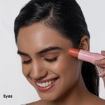 Buy Blue Heaven Kiss & Blush Lip, Cheek & Eye Tint with Avocado Oil & Mango Butter | 3-in-1 blush for face makeup | Rich & Creamy Formula |Easily Blendable | Multipurpose Makeup, Muted Peach, 8.5 gm - Purplle