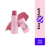Buy Blue Heaven Kiss & Blush Lip, Cheek & Eye Tint with Avocado Oil & Mango Butter | 3-in-1 blush for face makeup | Rich & Creamy Formula |Easily Blendable | Multipurpose Makeup, Rosy Dusk, 8.5 gm - Purplle