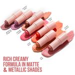 Buy Blue Heaven Kiss & Blush Lip, Cheek & Eye Tint with Avocado Oil & Mango Butter | 3-in-1 blush for face makeup | Rich & Creamy Formula |Easily Blendable | Multipurpose Makeup, Rosy Dusk, 8.5 gm - Purplle