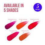 Buy Blue Heaven Silk & Stain Lip Tint, Brick Beauty - Purplle
