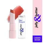 Buy Blue Heaven Jelly & Butter Hydrating Lip Balm, Caramel Brown - Purplle