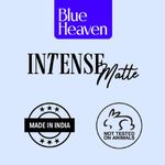 Buy Blue Heaven Intense Matte Lipstick - Orange Aura 302 - 4 gm - Purplle