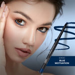 Buy FACES CANADA Magneteyes Color Kajal - Blue Motivation, 0.30 gm | Highly Pigmented Kohl | 12HR Long Stay | Single Stroke Glide | Waterproof & Smudgeproof | Almond Oil Enriched - Purplle