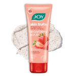 Buy Joy Skin Fruits Oil Regulating Strawberry Scrub 200 ml - Purplle