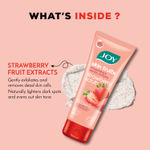 Buy Joy Skin Fruits Oil Regulating Strawberry Scrub 200 ml - Purplle