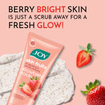 Buy Joy Skin Fruits Oil Regulating Strawberry Scrub 200 ml - Purplle