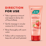 Buy Joy Skin Fruits Oil Regulating Strawberry Scrub 200 ml - Purplle