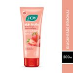 Buy Joy Skin Fruits Oil Regulating Strawberry Scrub 200 ml - Purplle