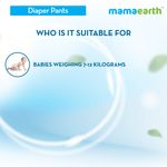Buy Mamaearth Plant-Based Diaper Pants for Babies – 7-12 kg (Size M - 30 Diapers) - Purplle
