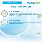 Buy Mamaearth Plant-Based Diaper Pants for Babies – 7-12 kg (Size M - 30 Diapers) - Purplle