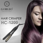 Buy Gorgio Professional High Performance Hair Crimmper Hc1200 With Ceramic And Teflon Coating For Wonderful Hair Wave - 1 Pc - Purplle