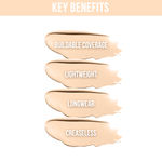 Buy NY Bae HD Spotless Liquid Concealer - White & Milk Chocolate Pretzel 1 (3 ml) | Very Fair Skin | Yellow Undertone | Enriched with Oils | Long Lasting - Purplle