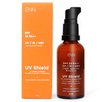 Buy ENN UV SHIELD Gel Mineral Sunscreen UV/IR/HEV Triple Spectrum protection with SPF 35 PA++ , Hypoallergic & Non-Comedogenic 50 ml - Purplle