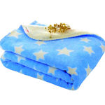 Buy OYO BABY Star Blue Baby Blanket Wrapper cum Sleeping Bag / Baby Blanket / Blanket For Baby / Blanket - Purplle