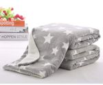 Buy OYO BABY Star Grey Baby Blanket Wrapper cum Sleeping Bag / Baby Blanket / Blanket For Baby / Blanket - Purplle