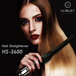 Buy Gorgio Professional High Performance Hair Straightner Hs3600 With Caramic And Teflon Coating For Frizz Free Hair - 1 Pc - Purplle