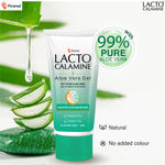 Buy Lacto Calamine Aloe Vera Gel with 99% Pure Natural Aloe Vera, Vitamin E and Glycerin for non-sticky hydration and cooling effect. Lightweight. Soothes and Nourishes skin. No Parabens, No Sulphates - 150 gm - Purplle