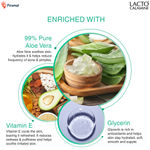 Buy Lacto Calamine Aloe Vera Gel with 99% Pure Natural Aloe Vera, Vitamin E and Glycerin for non-sticky hydration and cooling effect. Lightweight. Soothes and Nourishes skin. No Parabens, No Sulphates - 150 gm - Purplle